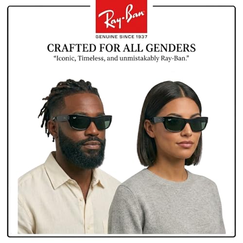 Image of Ray-Ban RB2289 MEGA BALORAMA Square-Round Shaped Sunglasses for Men & Women with Official RAYBAN Eyewear Kit