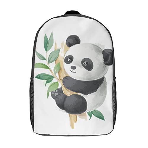 Sac d'école unisexe 17 pouces avec imprimé animaux 3D pour enfants
