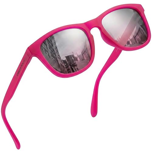 Image of grinderPUNCH Womens Polarized Sunglasses UV400 Protection Classic Retro Driving Sun Glasses Trendy Fashion Shades