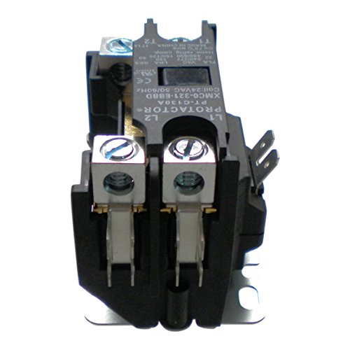 Onetrip Parts Contactor 1 Pole 32 Amp Protactor Heavy Duty Enclosed Replcement For Amana Goodman Janitrol Cont1P030024Vs #TOP4