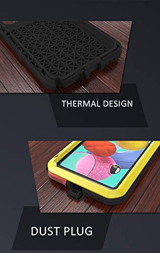 LOVE MEI per Samsung Galaxy A51 4G Metallo