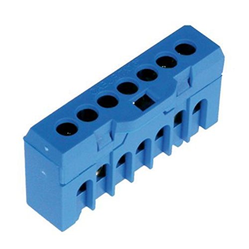 ASI QBLOK7001 Neutral Power Distribution Block, DIN Rail