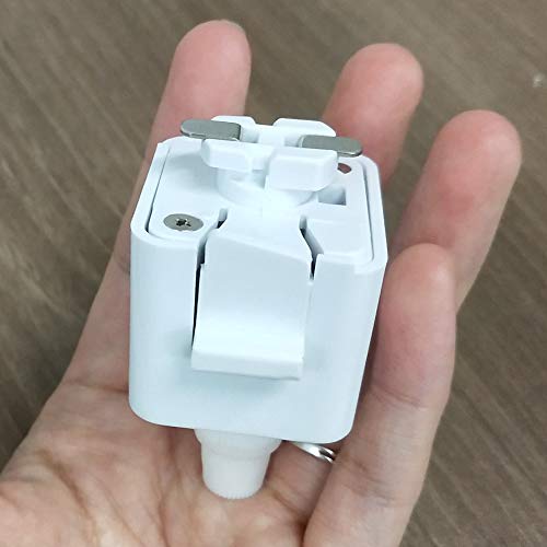 J-Type Track Lighting Connectors For J-Style Single Circuit 2-Wire Style Track System Pendants Juno Compatible Track Adapters White Rail Head Track Accessory For 110V Pendant Spotlights 6 Pack #TOP1