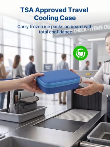 Image of YOUSHARES Cooler Travel Case for Zepbound & Mounjaro Pens, Holds 4 Pens