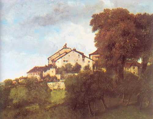 Imprimé Sur Toile Courbet décoration bureau élégante 60x90 cm