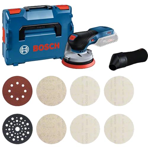 Bosch Professional Exzenterschleifer Akku-Exzenterschleifer GEX 18V-125 Professional + M480 Starter-Set