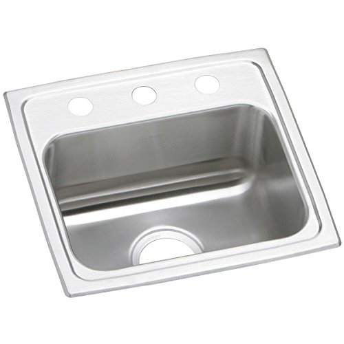 Elkay PSR17163 fregadero encastrable de acero inoxidable rectangular 2