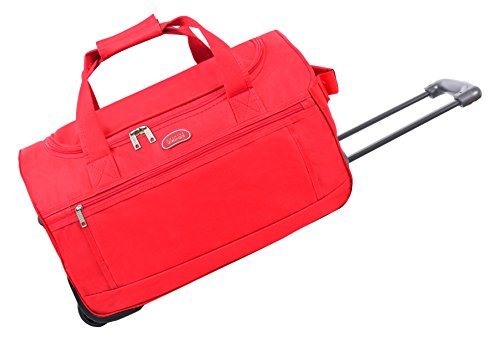 Les Ptites Bombes Morgane Sac de Voyage, 53 cm, 52 L, Rouge