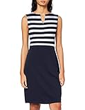 strandkleider lang weiß Esprit ESPRIT Collection Damen NOOS Dress Lässiges Business-Kleid, Blau 400, S