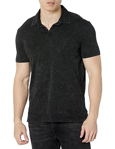 John Varvatos Men's Bodhi Short Sleeve Polo