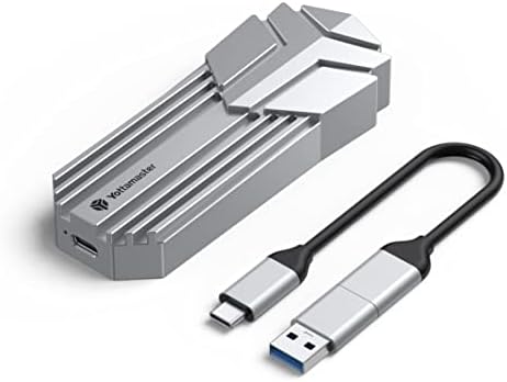 Yottamaster NVMe M.2 SSD Gehäuse 40Gbps, Aluminium USB4 M.2 NVMe USB C