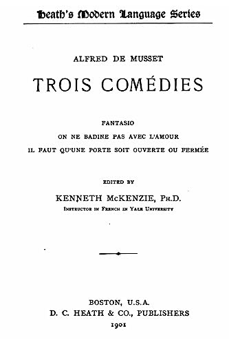 Trois comédies (French Edition)