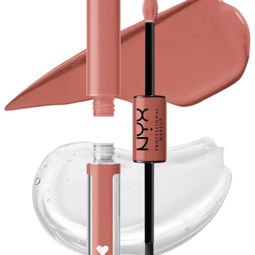 NYX Professional Makeup Lip Gloss, High Pigment, Long Lasting Lip Shine, No Transfer, Shine Loud, Glass Shine, Upto 16H Wear, Vegan Formula, Shade: 25 Daring Damsel