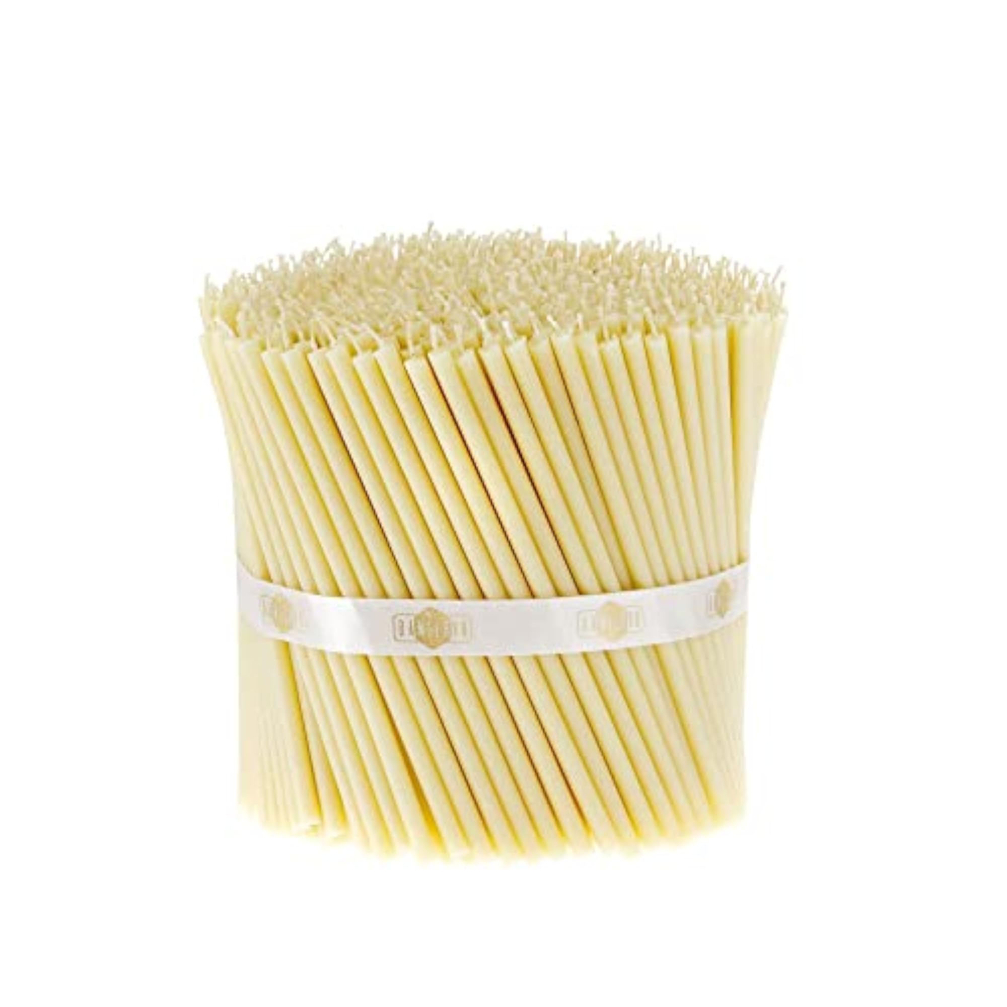 Thin Taper Beeswax Candles - Honey-Scented, Decorative