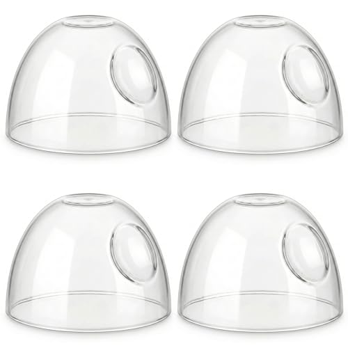 Image of Replacement Lids Compatible with Philips Avent Natural Baby Bottles, Extra Secure Leak-Proof Caps for Travel, BPA-Free, High-Toughness Protective Covers for Glass & Plastic Bottles, 4-Pack