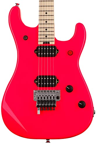 Evh 5150 Series Standard Electric Guitar - Neon Pink With Maple Fingerboard #TOP8