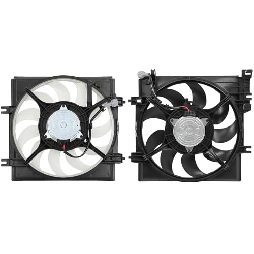 SCITOO Engine Radiator Cooling Fan Assembly Compatible with 2012-2013 for Subaru Impreza 2.0L 2008-2014 for Subaru Impreza 2.5L 2013-2014 for Subaru WRX 2.5L;Replace 620-809 620-803 by SCITOO - Image 7