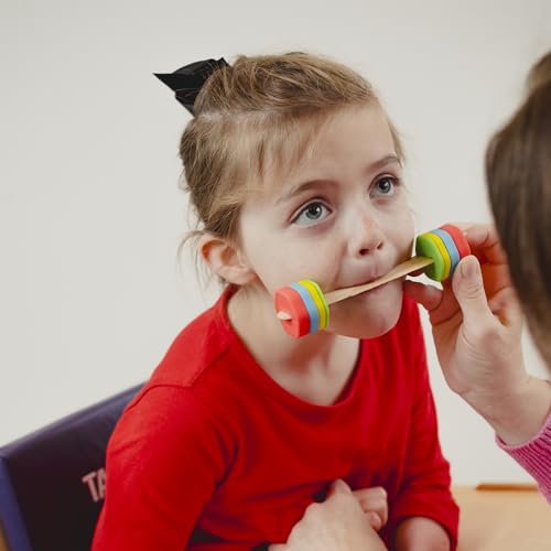 TalkTools Lip Gym with 100 Tongue Depressors - Fun Lip Fitness Program - Teaches/m, b, p/, Assists with/r/Production - Quick Reference Chart - Fits Standard ⅝” Tongue Depressors - No Harmful Toxins - Image 7