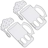 Mipcase 2pcs Carbon Steel Beer Cup Cutting Dies for DIY Crafting, Photo Frame and Party Embossing