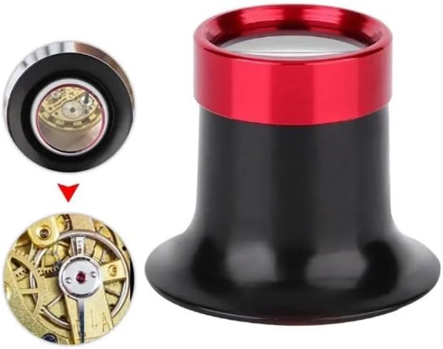 Magnifier Aluminum Watch Repair Magnifying Glass Diamond Jewelry Lens Loupe Accessory