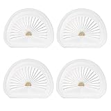 isinlive 4-pack Vacuum Filter Replacement VLPF10 Compatible Black + Decker Dustbuster HLVA320J00 and N575266 Handheld Vacuum