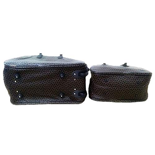 Combo Kit Mala De Viagem Com Rodinhas E Mala De Mão Ancora + Tapa Olho