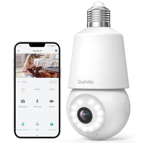 security cameras light-bulb