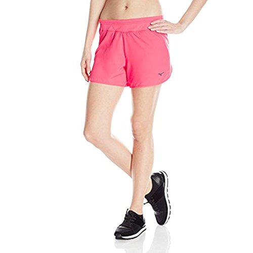 Short de running Mizuno Phoenix 4.0 femmes XL rouge contre les irritations en course