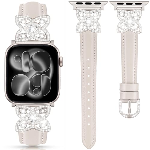 DEALELE �o���h Apple Watch 49mm 46mm 42mm 45mm 41mm 44mm 40mm 38mm�ɑΉ� �L���L���t�����[�_�C�������h���U�[�X�g���b�v iWatch�V���[�Y 11/10 / 9/8 / 7/6 / 5/4 / 3