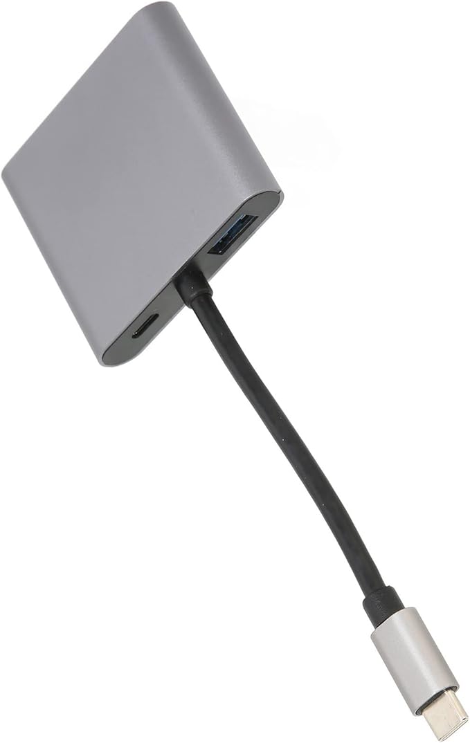 Adaptador USB C Hub 4 en 1 con HDMI 4K y Carga 60W miniatura 4