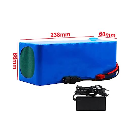 HefddEHY bateria de íon de lítio 48v,bateria de bicicleta elétrica 48v 12Ah/14Ah,com Conector T + Ca