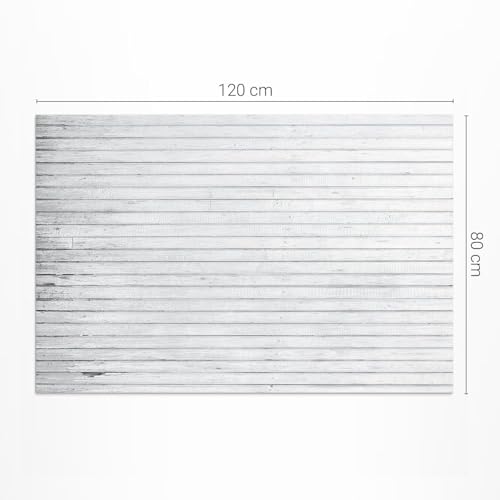 Tapis pvc extérieur 80x120 cm rectangle résistant uv imperméable déco balcon terrasse