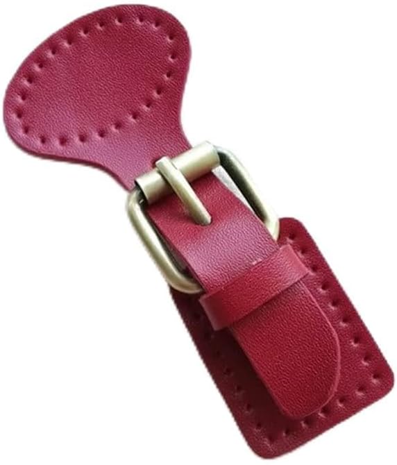 Replacement Leather Bag Lock Button Fasteners Snap Buckles Handmade Bag DIY Clasp Women Handbag(A)