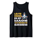 Leute denken es ist Magie Rechtsvertretung Anwalt Tank Top