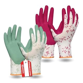 Gebol Flower Duo gants de jardinage taille S, lot de 2