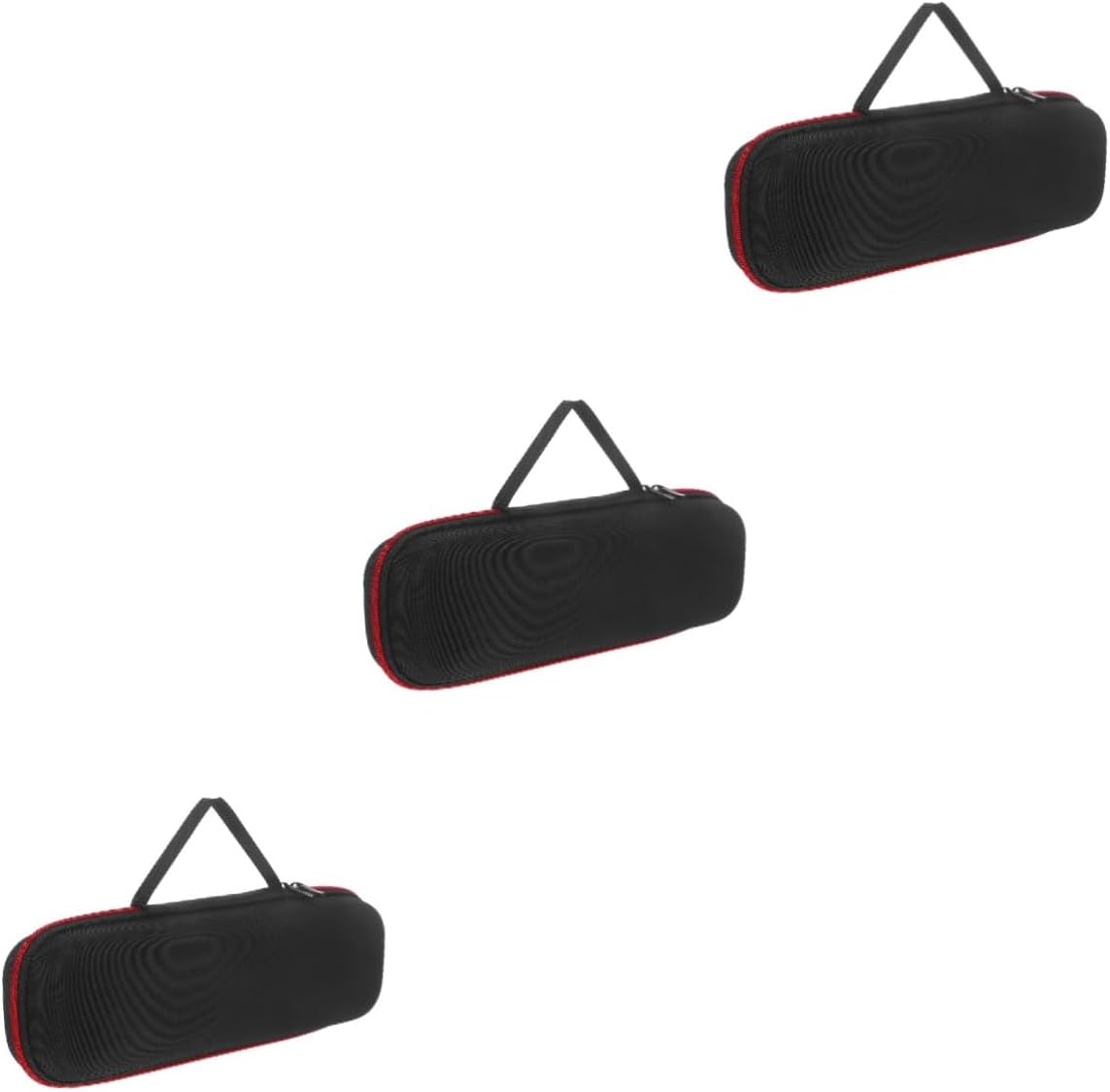 3pcs Microphone Carrying Case Shockproof Storage Bag for Handheld Mics Portable Design for Travel Durable and Stylish Mic Pouch for Professionals and Casual Use