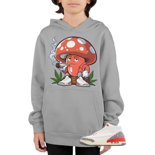 Boys (Youth) J3 Georgia Peach Hoodie To Match Jordan 3 Georgia Peach Sneaker