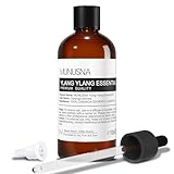 Ylang Ylang Essential Oil 100ml — 100% Pure & Natural, Steam-Distilled | Aromatherapy Essential Oil for Diffuser, Hair & Bath | Amber Glass Bottle with Dropper | DIY Soap, Candle, Massage & Skincare