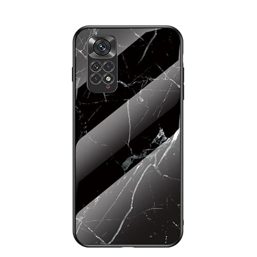 Redmi Note 11 �p �K���X�P�[�X �w�ʃK���X TPU�P�[�X �}�[�u���� TYPE C �嗝�Ε� �ϏՌ� �����K���X �w�ʕی� �嗝�� �f�U�C�� ���������� �������