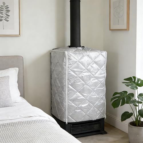 Housse isolante chauffe-eau vertical pour protéger le cumulus du garage - 8