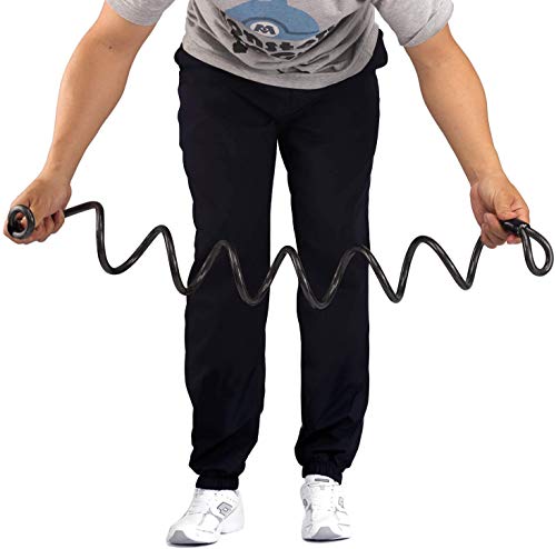 Biglufu Bike Security Steel Cable, 7Ft/210Cm Long Braided Steel Lock Cables, 12Mm Flexible Steel Cable With Loop End #TOP4