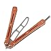 Andux Folding Stainless Steel Lightweight with Replacement Screws (NOT Disassemble) (Orange)