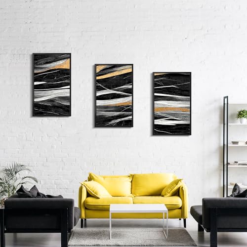 LaVie Home 12x20 Picture Frame for Wall Display, 12x20 Black Picture Frame with HD Plexiglas, 12 x 20 Poster Frame 1 Pack, Display Frame for Vertical or Horizontal, Classic Collection