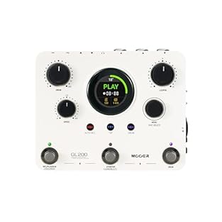 [Upgrade Loop Record Time] Stereo looper and drum machine pedal-the perfect tool for capturing musical inspiration.100 storage slots with up to 800 minutes of total recording time, offering ample space for creativity [MIDI Input/Output Jacks]Dual TRS...