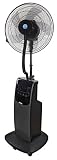 O'FRESH Sprühnebel Ventilator 135cm - Standventilator mit...