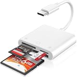 カードリーダー SD TF CF 【業界新版 3in1 iPhone17/16/15対応】 CFカードリーダー タイプC マルチカードリーダー OTG機能 高速データ転送 同時読み書き i-Pad/Windows/Androidスマホ/PC等多デバイス互換 USB C 変換アダプタ