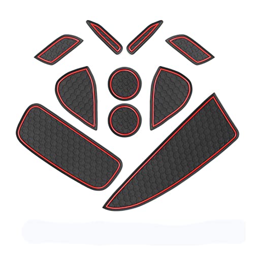 Tapis de rainure de porte de voiture pour Yaris XP210, inserts étanches et antidérapants lavables