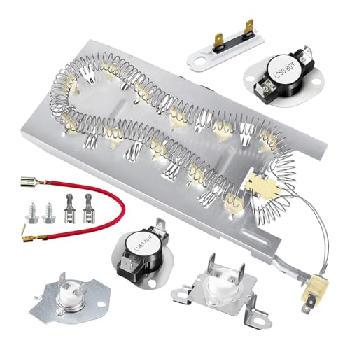 Kit de résistance WP3387747 : chauffage durable et homogène pour sèche-linge - 4