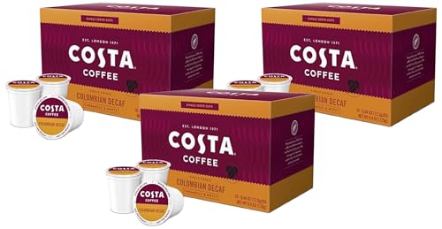 Image of Costa Coffee Colombian Decaf Single Serve Pods - Single Origin - 10 ct Box (Pack of 3)