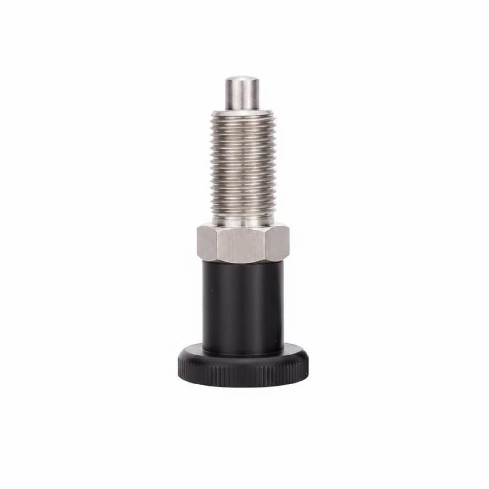 Self-Locking Indexing Plunger Plunger Fine Thread Indexing Plunger Anti-Corrosion Coil Loaded Plunger Easy Adjustability, M12-1.5, Ss Reset-image-10